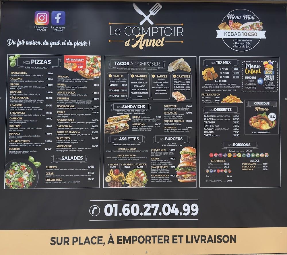Le Comptoir d'Annet - Menu Image 1